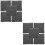 10Pcs Dark Grey Guinea Pig Cage Blanket Microfiber Washable Pad 7