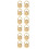 12Pcs Secure Gold Plated Earring Support Pads for Heavy Earrings 1