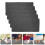 10Pcs Dark Grey Guinea Pig Cage Blanket Microfiber Washable Pad 10