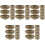 60Pcs Durable Plastic Tiny Bowls for Dolls House Miniature Decoration 3