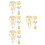 4Sets Multi Plastic Marine Life Cycle Jellyfish Kit for Child Learning 3