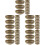 60Pcs Durable Plastic Tiny Bowls for Dolls House Miniature Decoration 6