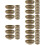60Pcs Durable Plastic Tiny Bowls for Dolls House Miniature Decoration 10