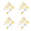 4Sets Multi Plastic Marine Life Cycle Jellyfish Kit for Child Learning 7