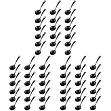 54Pcs Multi-Purpose Black PP for Home Dining