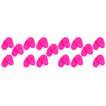 30Pcs Rosy Silicone Ear Caps for Hair Dye Heat and Water Protection
