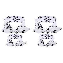2Pcs Baby Headbands White Soft Hairband Baby Girl Lightweight Headwrap