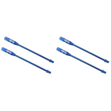 4Pcs Blue Bike Brake Tube Elastic Durable Material