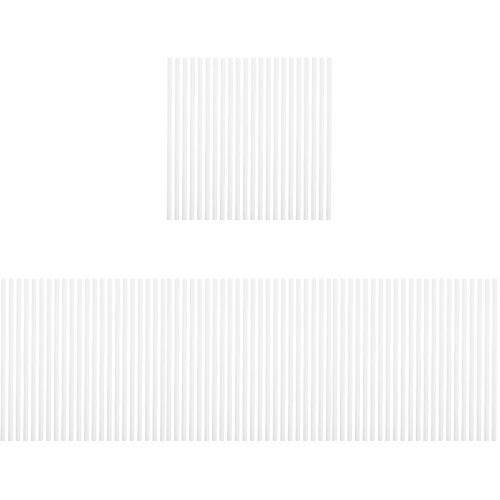 800Pcs White PP Candy Sticks for DIY Sweets and Chocolate