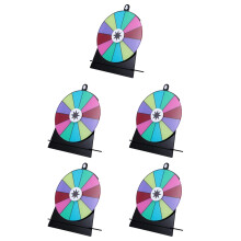 5Pièces Roue Chance En Colorée Pour Jeux De Société