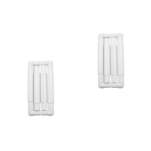 2Pcs White Clip Frame for Embroidery Quilting Cross Stitch DIY Tools