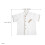 5Pcs White Short Sleeve Chef Jacket Easy Wash Catering Work Apparel 2