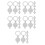 30Pcs Solid Copper Door Viewer Covers Privacy Shield for Home Door 4