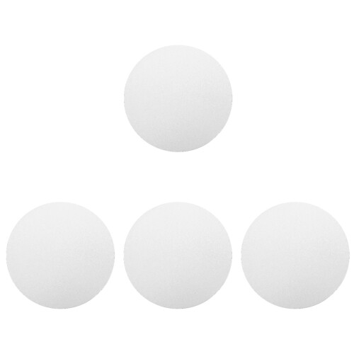 4Pcs White Cake Round Base Boards Disposable Cake Display for Parties