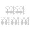 30Pcs Solid Copper Door Viewer Covers Privacy Shield for Home Door 5
