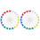 200Pcs Assorted Color Flat Head Sewing Pins Durable Alloy for Crafts 1