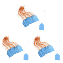 3 Pcs Label Paper For Printer Bookmark Labels Blue Tags