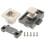 3pcs Rv Handle Drawer Lock Keyless Zinc Alloy 10