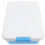 2Pcs Blue Plastic Sand Tray with Lid Portable Kids Storage Box 3