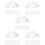 100St Witte Mini Hoeden Voor En DIY Creaties Van Plastic 9