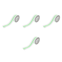 4Pcs Peva Stair Treads Green Glow in Dark Non Slip Tape for Indoor Use