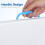 2Pcs Blue Plastic Sand Tray with Lid Portable Kids Storage Box 8