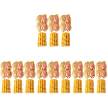 4Sets Mini Resin Decoratie Lifelike Poppenhuis Accessoire