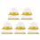 250Pcs Box Transparent Dome Cupcake Boxes Food Storage Safe 5