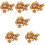 120 Pcs Craft Natural Replacement For Decorating Diy 10