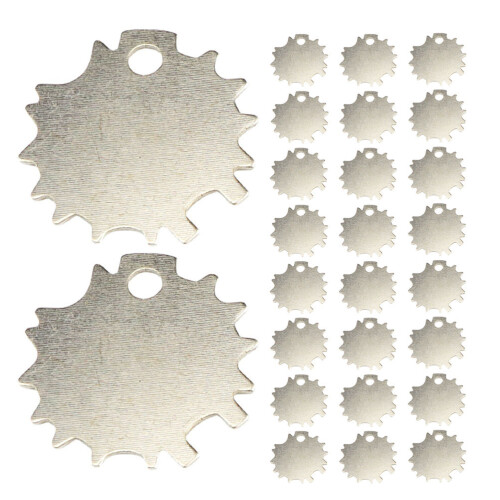 50Pcs Professional Silver Alloy Grooming Shears Adjustment Screw Tool