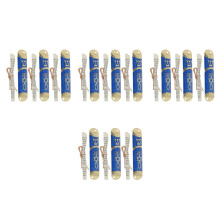 12Sets Blue Metal Mezuzah Case for Door, Jewish Religious Wall Decor