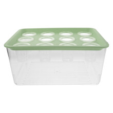 Plastic Aquaponics Fish Tank with Lid 2-in-1 Home Garden System