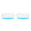 2Pcs Blue Plastic Sand Tray with Lid Portable Kids Storage Box 9