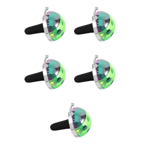 5Pcs Car Aromatherapy Ladybug Vent Clips Zinc Alloy Material