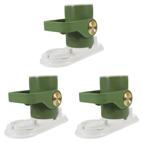 3Pcs Manual Dumpling Dough Press Green Plastic Dumpling Maker for Home