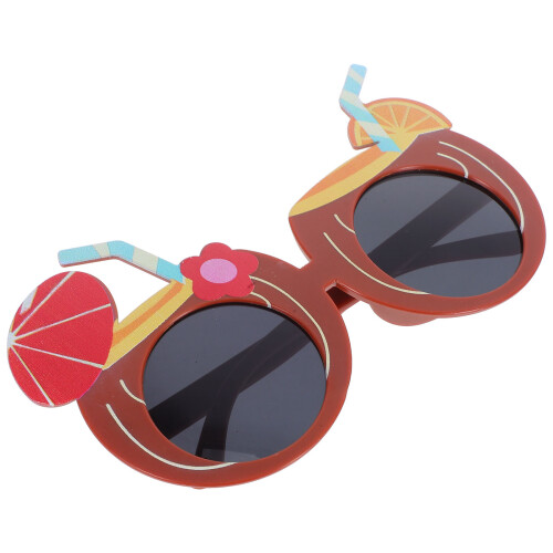 2St Plastic Zonnebril Tropisch Hawaii Decor Voor Feest 1