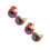 2St Plastic Zonnebril Tropisch Hawaii Decor Voor Feest 3