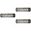 3Pièces Lampes Clignotantes Noir Aluminium 18 Modes Multi Usage Auto 6