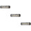 3Pièces Lampes Clignotantes Noir Aluminium 18 Modes Multi Usage Auto 9