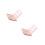 2Pcs Easy Install Pink Plastic Kitchen Drainer Sponge and Towel Holder 9