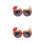 2St Plastic Zonnebril Tropisch Hawaii Decor Voor Feest 7