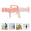 2Pcs Pink Kids Bubble Maker Electric Bubble Blower for Party Use 8
