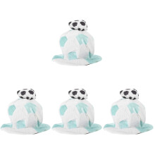 4Pcs Breathable Soccer Game Hats Funny Football Cap Decor