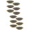 12Pcs Black Catering Basket for Snacks Bread and Fruit Storage 6