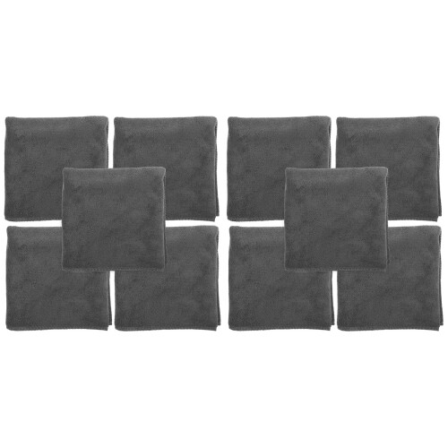 10Pcs Dark Grey Guinea Pig Cage Blanket Microfiber Washable Pad