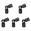 5 Count Connectors Curtain Rod Corner Connection Adjustable 1