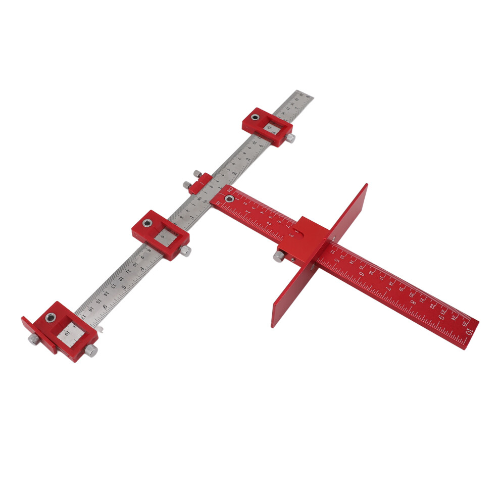 Aluminum Alloy Cabinet Hardware Drill Guide Â Easy Door & Drawer Handle Installation 9471387712847