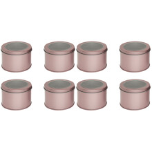 8Pièces Containers Cuisine Rose Gold Pour Café Sucre Snacks Secs