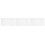 3Pcs White Embossed Polyester Bed Sheets Waterproof for Beauty Salon 5