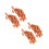 400Pcs Clay Miniature Bricks Set for Small Model DIY Craft Projects 1